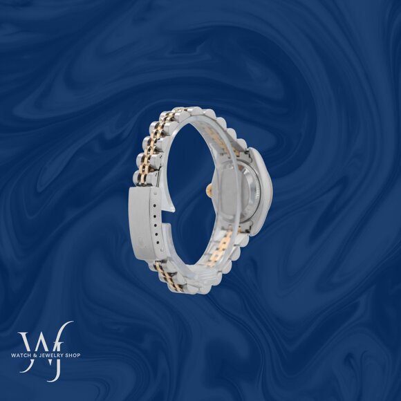 Rolex Ladies Datejust 26mm Two Tone Silver Diamond NS Dial Fluted Jubilee 69173 main image 3